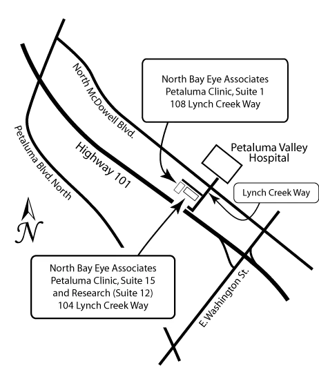 North Bay Eye Associates Petaluma Location